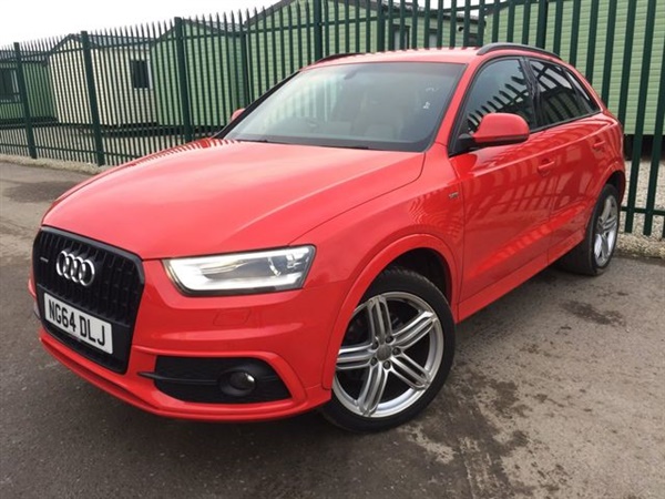 Audi Q3 2.0 TDI QUATTRO S LINE PLUS 5d 177 BHP SAT NAV