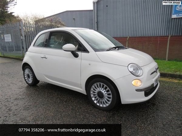 Fiat 500 Start-Stop Lounge Good History Ideal First Car,