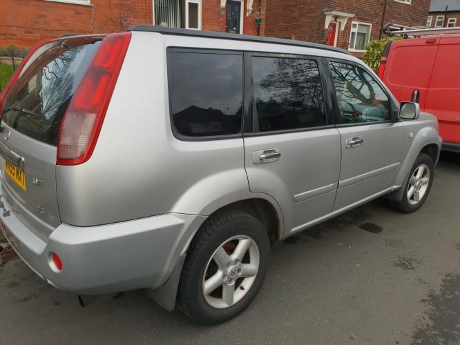 For sale silver Nissan X trail 55 plate 2.2