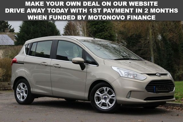 Ford B-MAX 1.6 ZETEC 5d AUTO 104 BHP