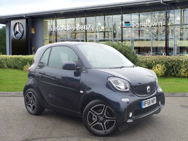 smart fortwo fortwo coupe 66 kW sapphire blue edition