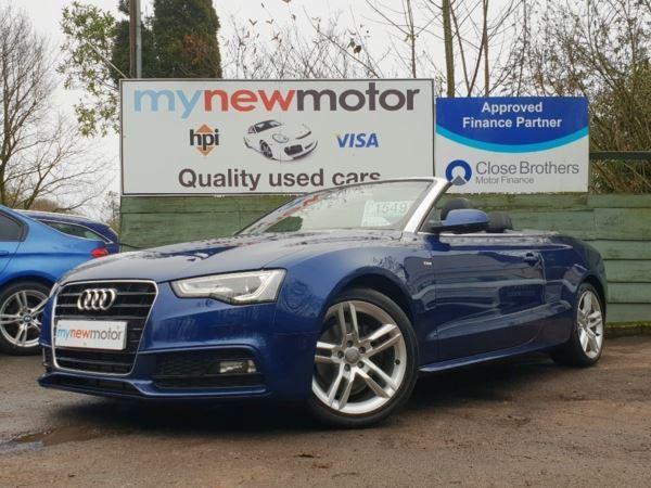 Audi A5 2.0 TDI S line Cabriolet 2dr Convertible