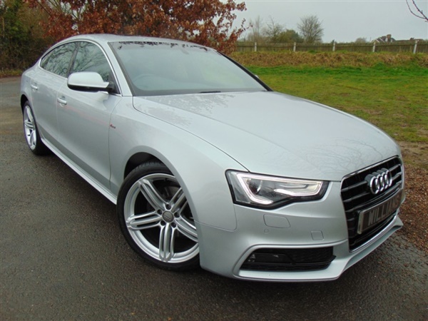 Audi A5 2.0 TDI 177 S Line 5dr [5 Seat] (Tech Pack! Sunroof!