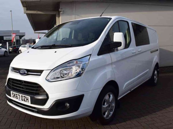 Ford Transit Custom 2.0 TDCi 130ps Low Roof D Cab Limited