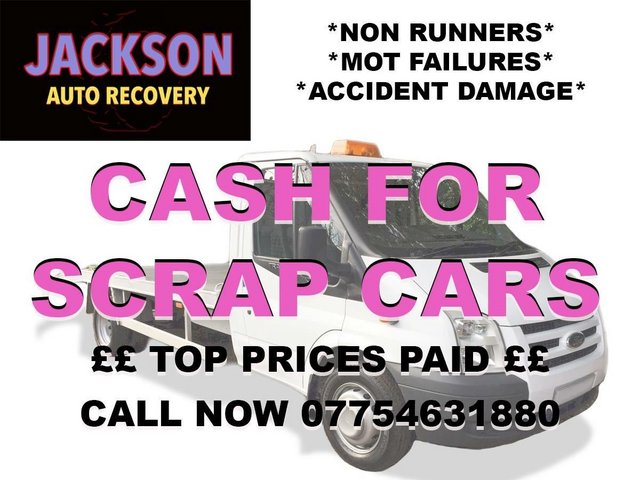 Scrap Cars WANTED! ££ Top Prices Paid ££ We collect!