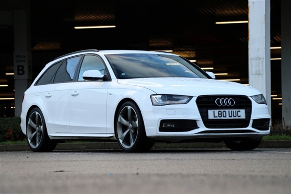 Audi A4 2.0 TDI 177 Black Edition 5dr with winter pack and