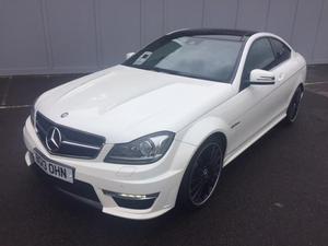 MERCEDES C63 AMG COUPE  WHITE in Swindon | Friday-Ad