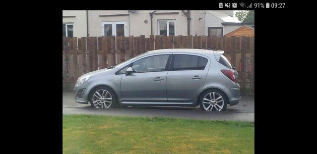Vauxhall Corsa 12 plate SRI special edition