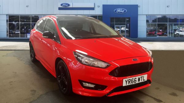 Ford Focus 1.5 Ecoboost 182 Zetec S Red 5Dr Petrol Hatchback