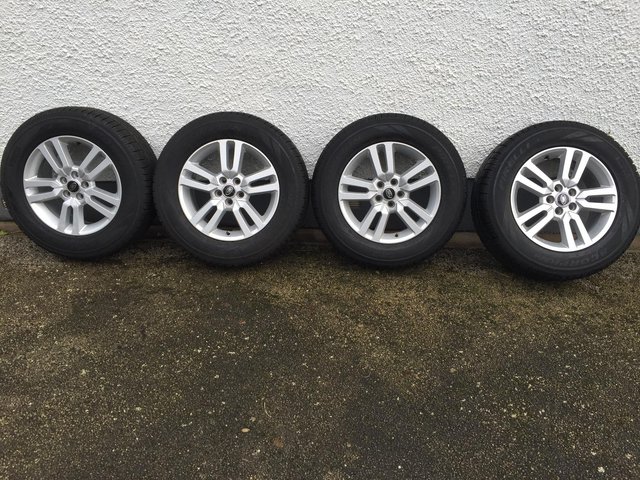 Freelander 2 alloy wheels and winter tyres