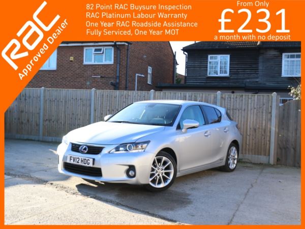 Lexus CT CT200h Hybrid SE-L Auto Sat Nav Rear Cam Bluetooth