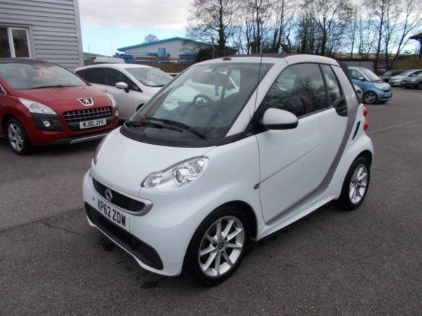 smart fortwo cabrio 1.0 MHD Passion Cabriolet Softouch 2dr