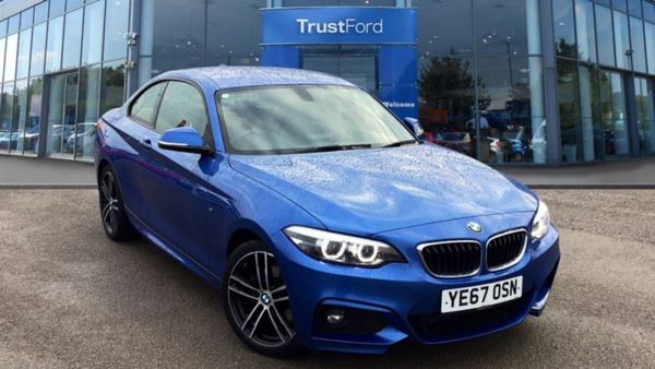 BMW 2 Series 220d M Sport 2dr Step Auto- With Satellite