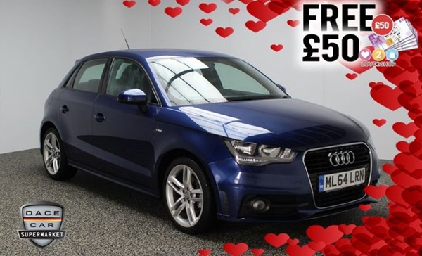 Audi A1 1.6 SPORTBACK TDI S LINE 5 DR DIESEL FREE ROAD TAX