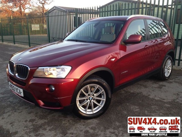 BMW X3 2.0 XDRIVE20D SE 5d AUTO 181 BHP LEATHER PDC ONE