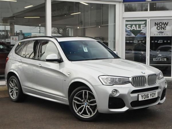 BMW X3 xDrive35d M Sport 5dr Step Auto