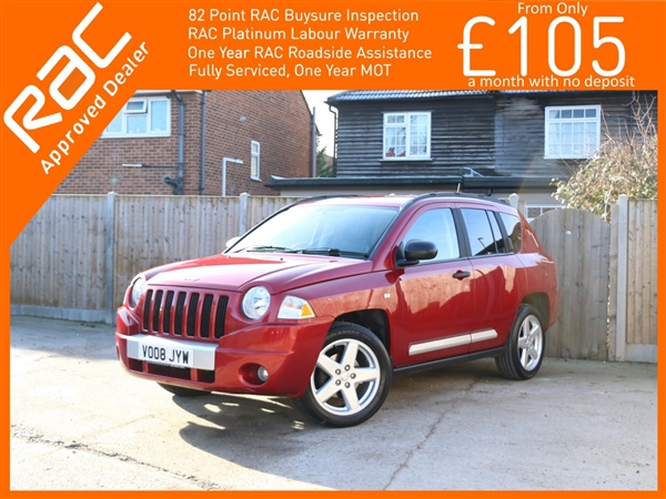 Jeep Compass 2.4 Limited Auto 4X4 4WD Full Leather Heated