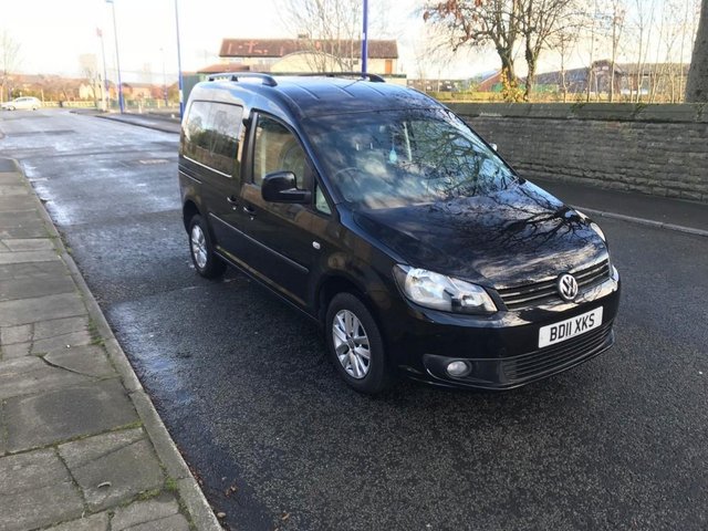 VW CADDY 1.6 TDI DSG WHEELCHAIR ACCESS MOBILITY DISABLED VAN