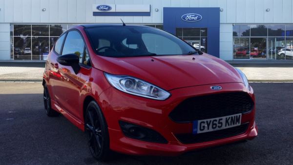 Ford Fiesta 1.0 Ecoboost 140 Zetec S Red 3Dr Petrol