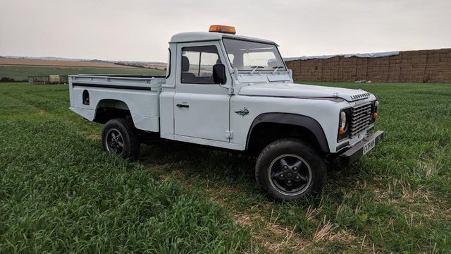 Land Rover 110 pickup tipper
