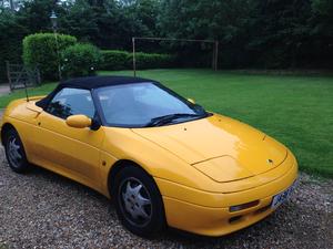 Lotus Elan  - convertible sports car - Norfolk Yellow in
