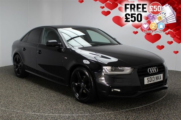 Audi A4 2.0 TDI S LINE BLACK EDITION 4DR 174 BHP FULL