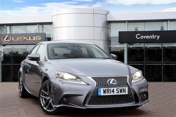 Lexus IS 300h F-Sport 4dr CVT Auto (Navigation/Leather)