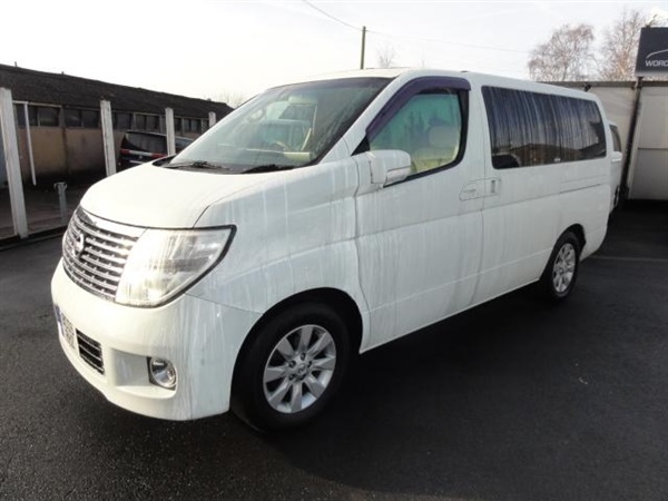 Nissan Elgrand XL LEATHER SUNROOFS JEVIC CERT Auto