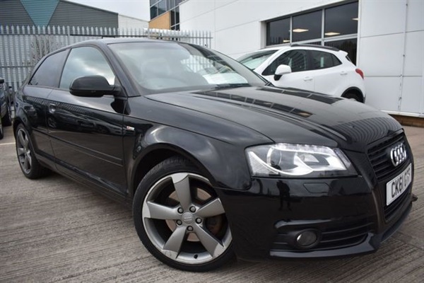 Audi A3 2.0 TDI S LINE SE 3d-2 OWNERS-HALF LEATHER-18 inch
