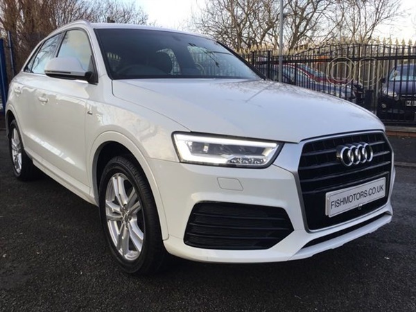 Audi Q3 2.0 TDI S LINE 5d 148BHP