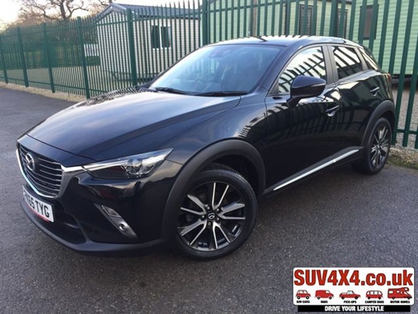 Mazda CX-3 2.0 SPORT NAV 5d 118 BHP SAT NAV LEATHER ONE