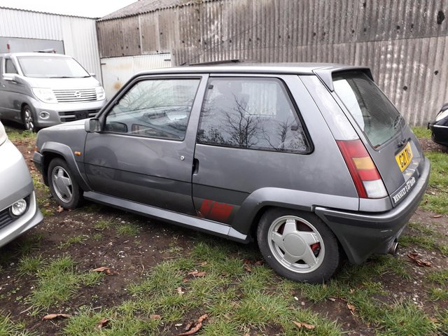 Renault 5 GT Turbo Phase 2 + Campus Prima Donor Car with MOT