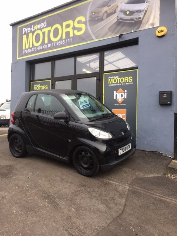 smart fortwo 1.0 Pure Coupe 2dr Petrol Automatic (112 g/km,