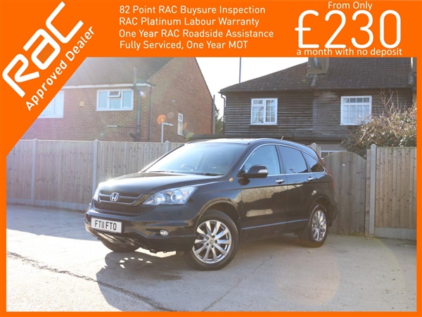 Honda CR-V 2.0 i-VTEC EX Auto 4x4 4WD Pan Roof Sat Nav Rear