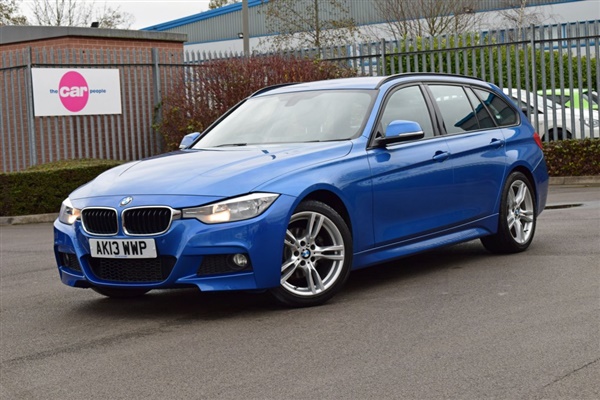 BMW 3 Series BMW 318d Touring M Sport 5dr [Leather + Heated