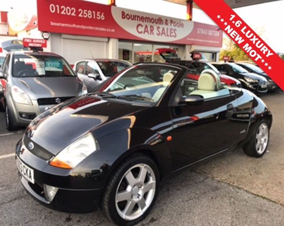 Ford Streetka 1.6 8V LUXURY 2d 94 BHP