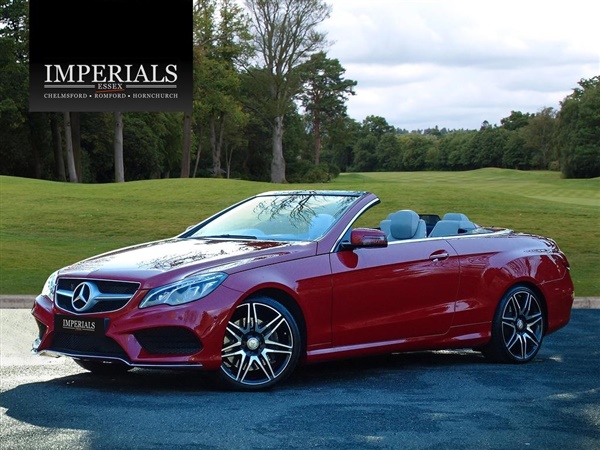 Mercedes-Benz E Class 3.0 E400 AMG Sport Cabriolet 2dr