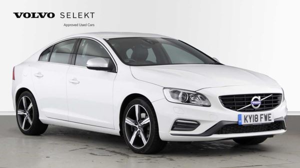Volvo S60 D] R DESIGN Lux Nav 4dr Geartronic [Leather]
