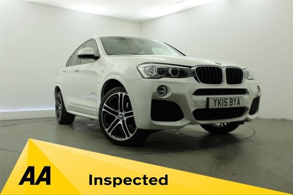 BMW X4 2.0 XDRIVE20D M SPORT 4d AUTO 188 BHP