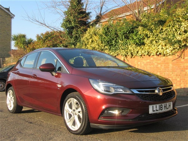 Vauxhall Astra 1.4 I TURBO 16V SRI AUTO (S/S) 5DR UNDER