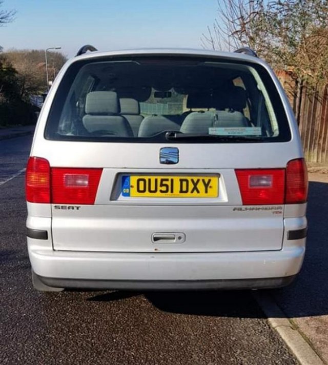 7 seater seat alhambra for sale