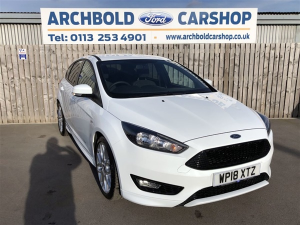 Ford Focus 1.0 EcoBoost 140 ST-Line Upgraded Alloys, Sat