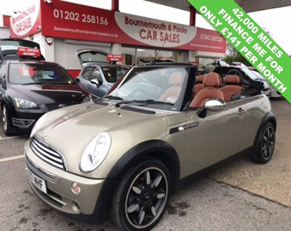 Mini Convertible 1.6 COOPER SIDEWALK CABRIOLET *ONLY 