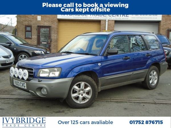 Subaru Forester 2.0 X ALL WEATHER 5d 125 BHP Estate
