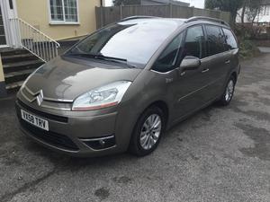 Citroen Grand C4 Picasso 2.0 HDi EGS 7 Seater Exclusive.