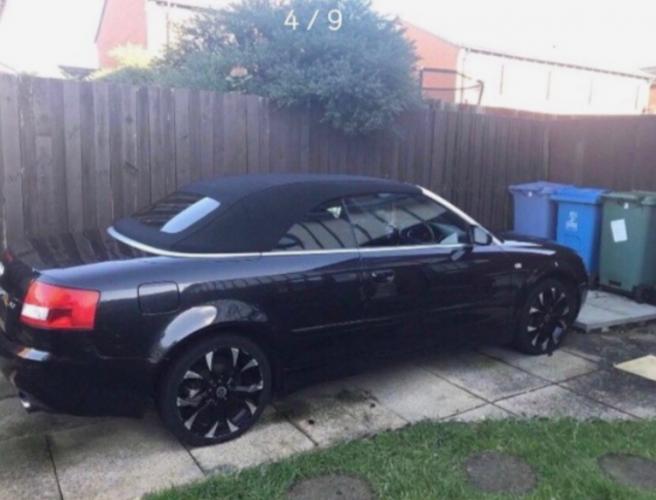 Audi A4 convertible 3 litre Quattro