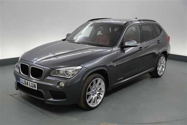 BMW X1 xDrive 20d M Sport 5dr Step Auto - RED LEATHER -