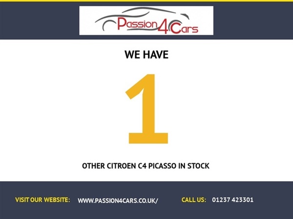Citroen C4 Picasso 1.6 BLUEHDI EXCLUSIVE PLUS 5d 118 BHP