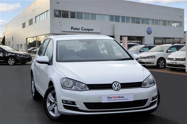 Volkswagen Golf 1.6 TDI Match Edition 110PS DSG Auto