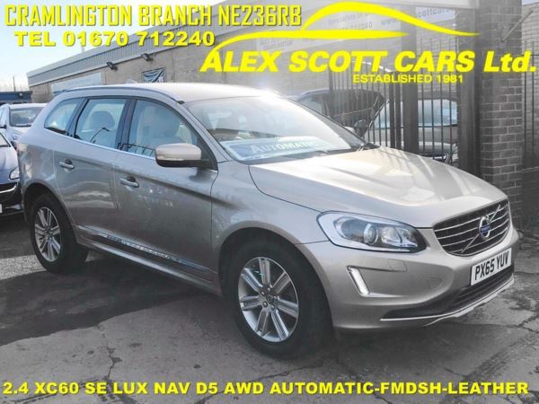 Volvo XC D5 SE Lux Nav Geartronic AWD (s/s) 5dr Auto